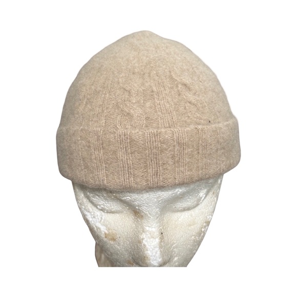 Vintage Stussy Beige Wool cashmere Beanie - Picture 1 of 16